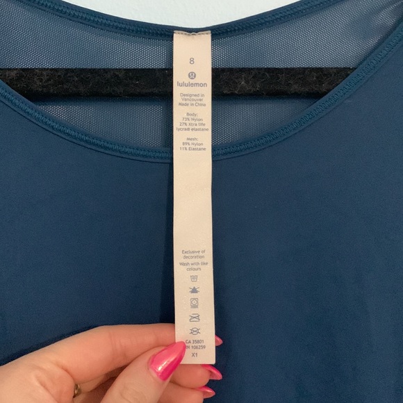 Authentic Lululemon Tank Top - Picture 3 of 3